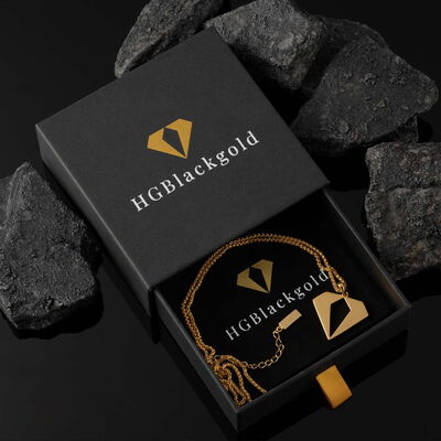 Produktfotografie Detailaufnahmen von Schmuck HGB Blackgold