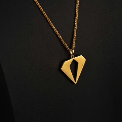 Silberne Kette, professionelle Produktfotografie